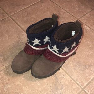 American Flag Mukluks